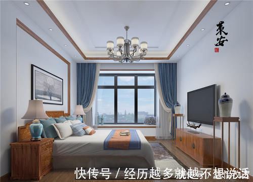 中式|为了孝敬父母，他拆掉300㎡祖宅，自建中式别墅，效果图太美了