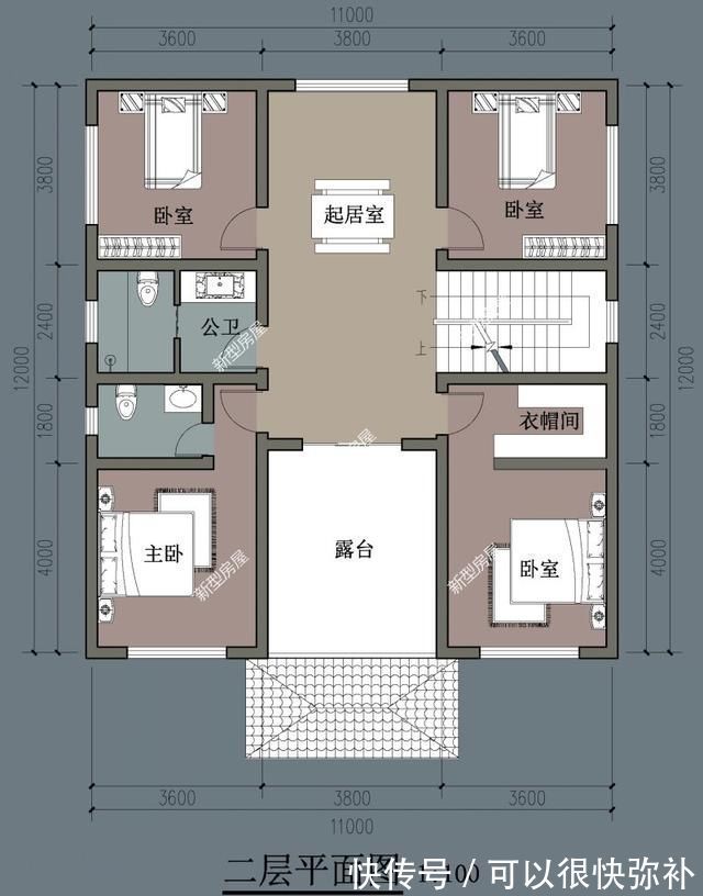占地面积|10套中式别墅图纸分享,多少人梦寐以求的家,最后两套造价超百万
