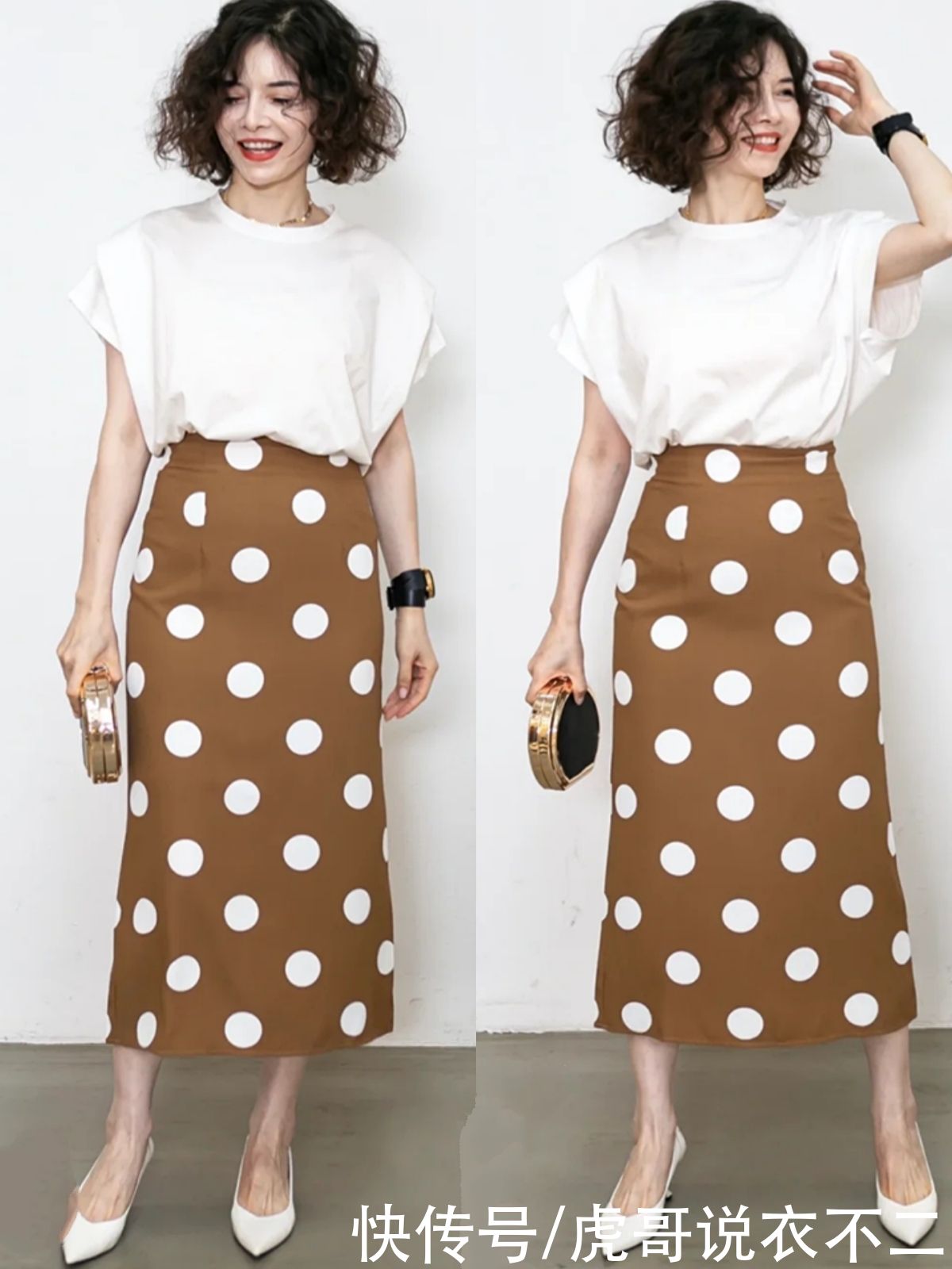 过膝裙|这才是50岁女人最好的模样，体面优雅不扮嫩，每一套都让人惊艳