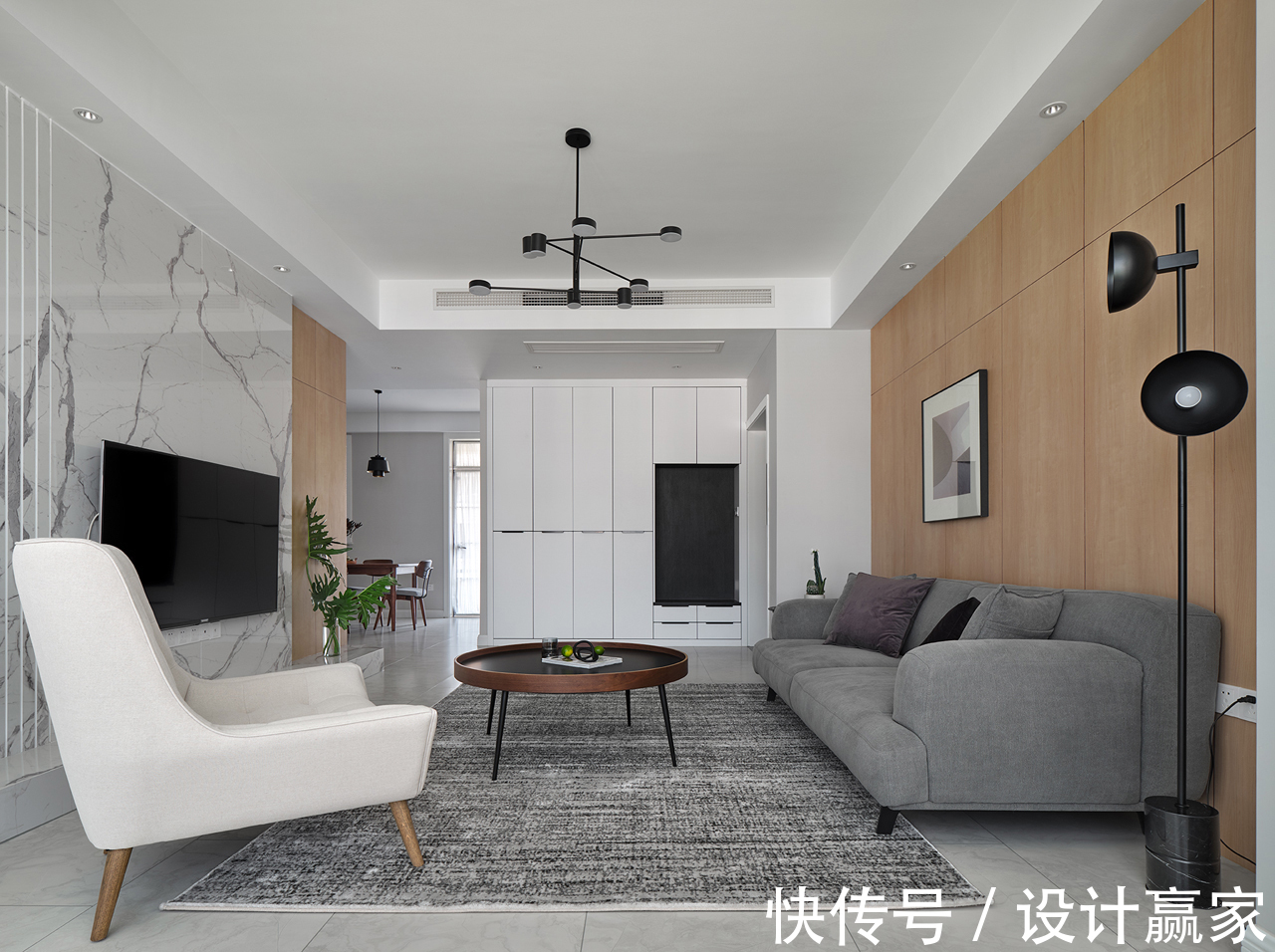 本案|260㎡北欧风跃层,简单舒适低调,宁静中蕴藏美感