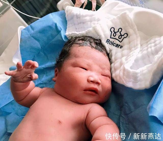 宝宝|90后宝妈坚持顺产10斤女宝,宝妈自述再也不想生娃了
