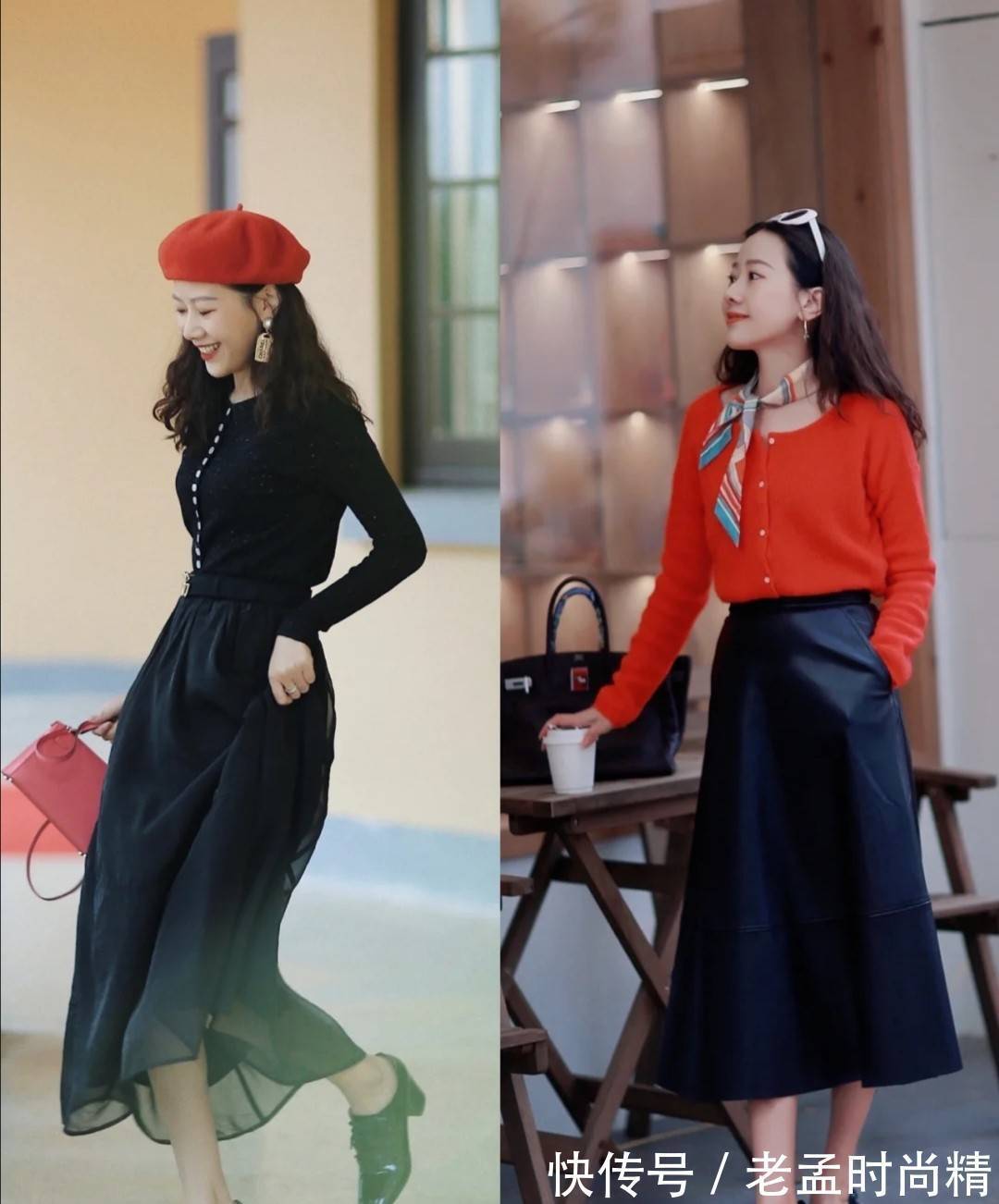 气质 “针织衫”是40+女性的气质单品,春天穿,即有风度又有温度