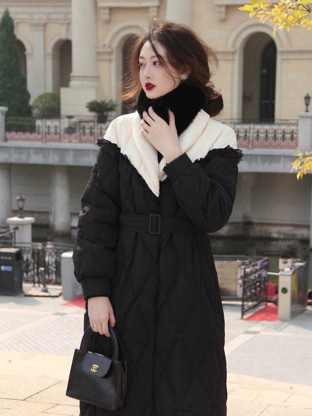 黑白配|冬天穿衣还得是黑白配,百搭精致不挑人,关键是穿再久也不会过时