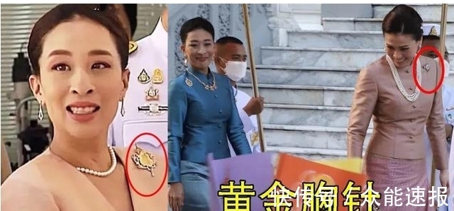 胸针#苏提达首饰大升级,黄金胸针换成“钻石款”,在诗妮娜面前赢定了