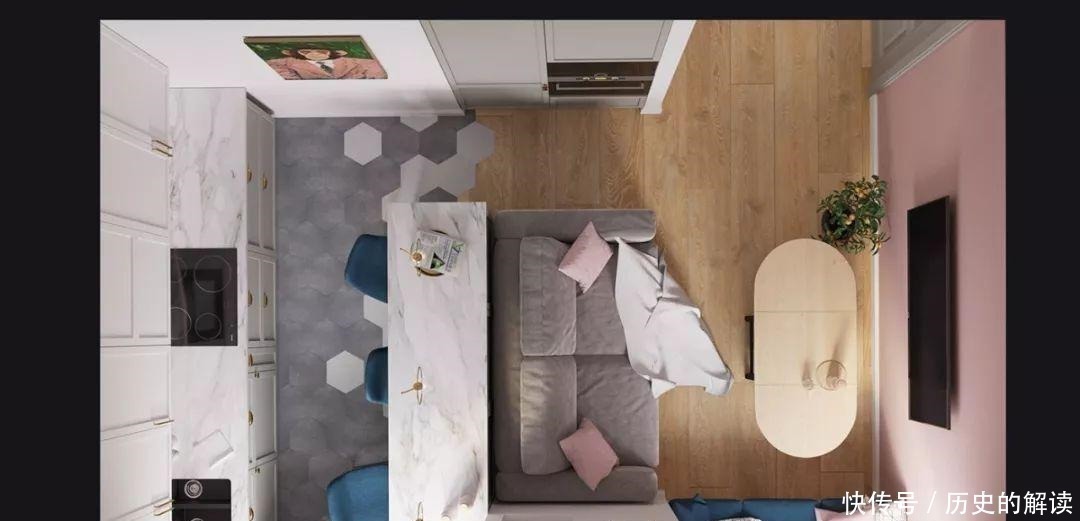 惊喜|46平米小户型，紧凑却不拥挤的设计，全屋空间处处都是惊喜