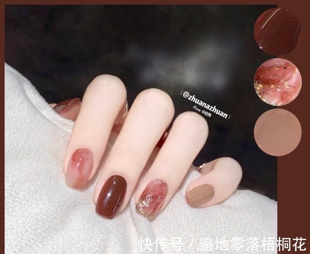 葡萄紫|超气质新年美甲,这几款让你艳压群芳,又酷又美