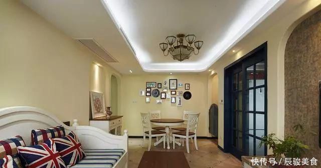 卫生间|90平三室新房,头一次见电视柜这么装,卫生间也实用极了