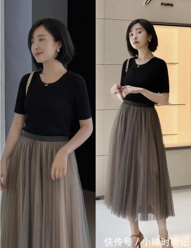 中年|小个子的中年女性如何穿搭?学会这3个技巧,变得高挑有魅力