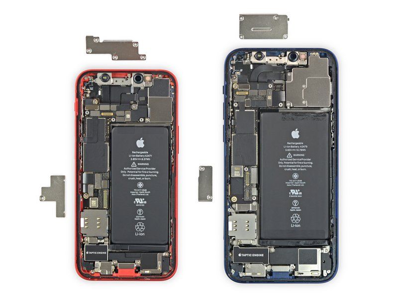 电池|iFixit 拆解 iPhone 12 mini 发现缩水的不仅是电池