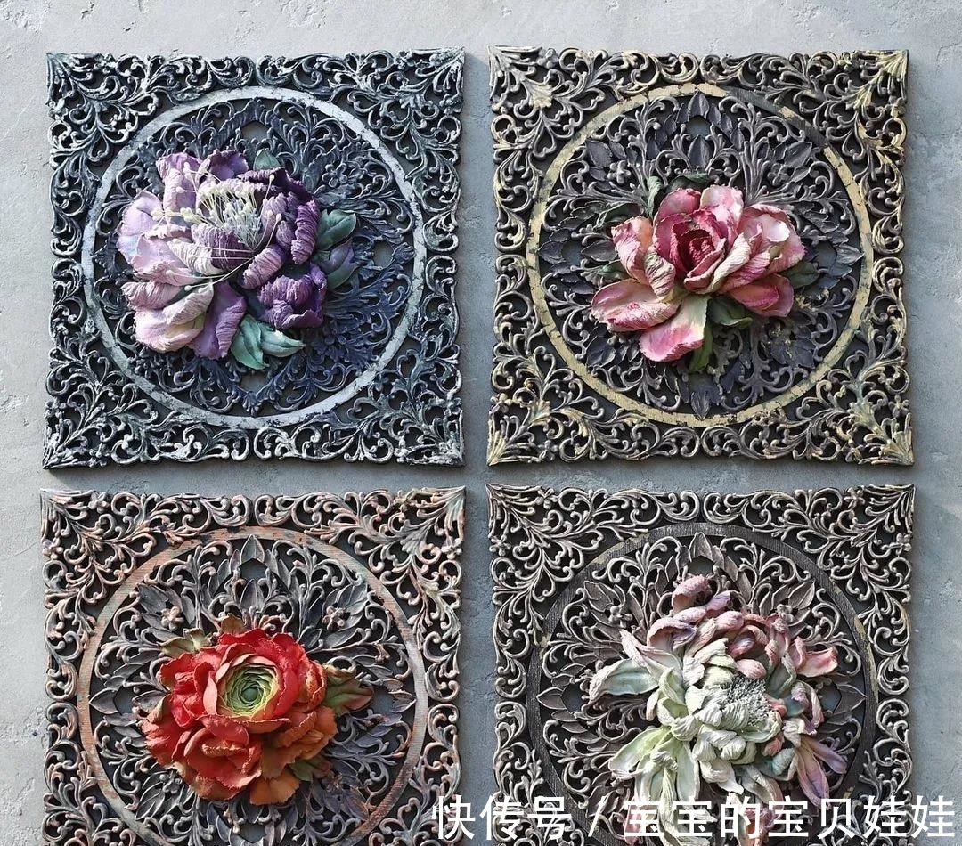 灰绿色调$颜料这种玩儿法，确定家里不是开矿的