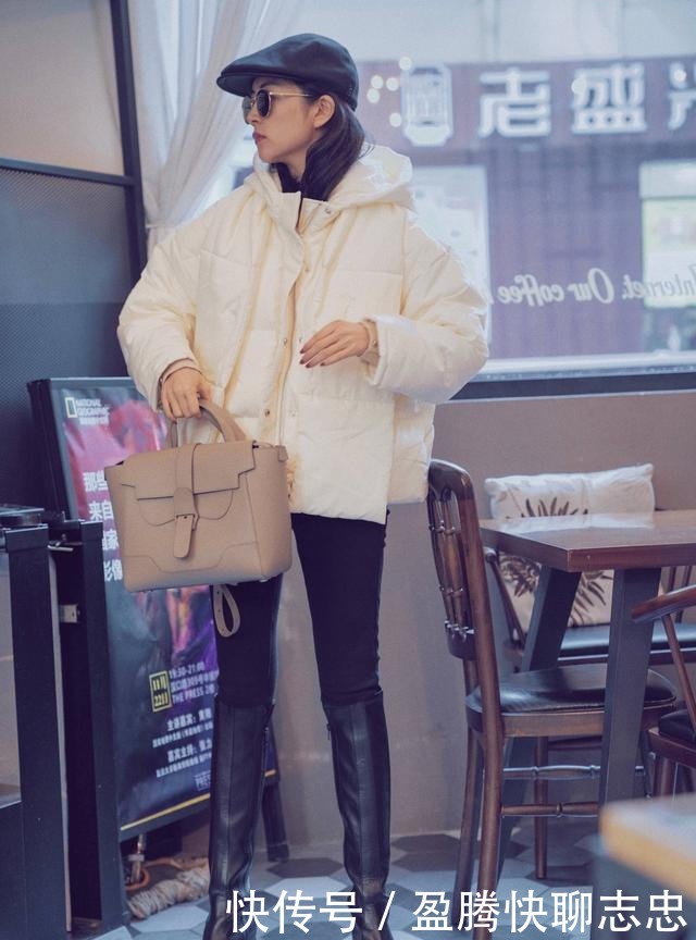 长大衣|小个子别穿“长大衣”了,今冬试试“短外套”搭裤子,显高显腿长