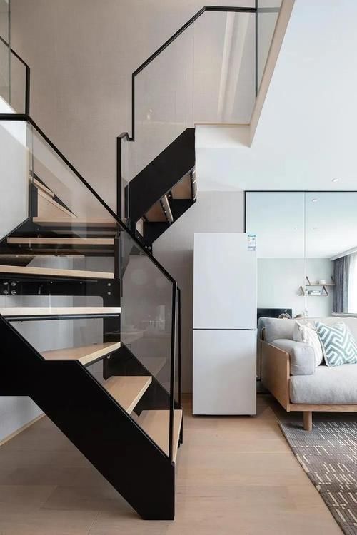 loft公寓|头次见24㎡的loft公寓,居然拥有两间卧室!在大城市有个家,佩服