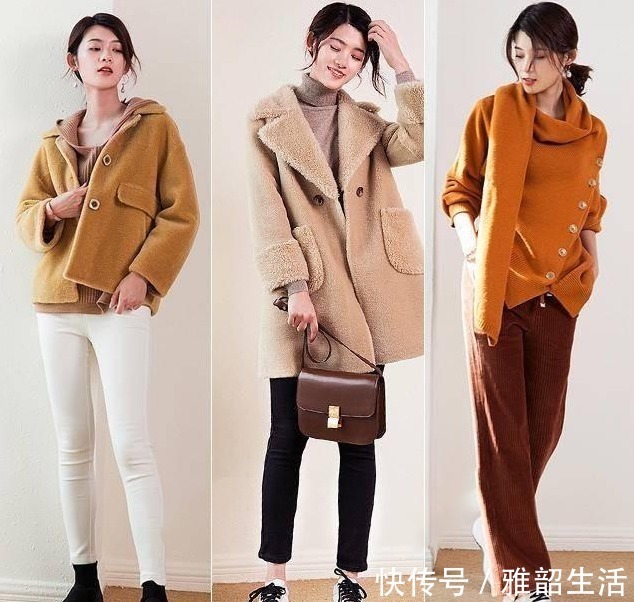 街拍 建议女人不要大衣配裙子,过时!学下面穿,美翻