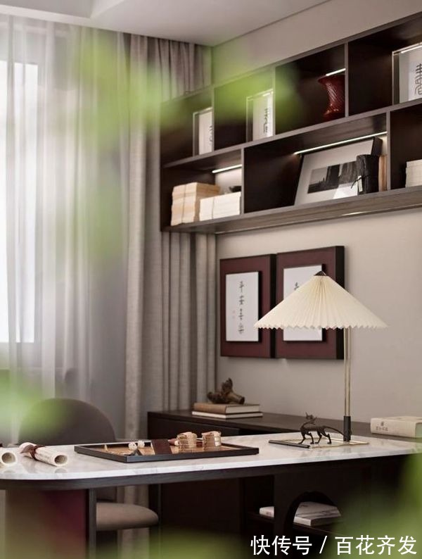 书房|她家客厅太好看了，一进门就被吸引了，喜欢这样岁月静好的家
