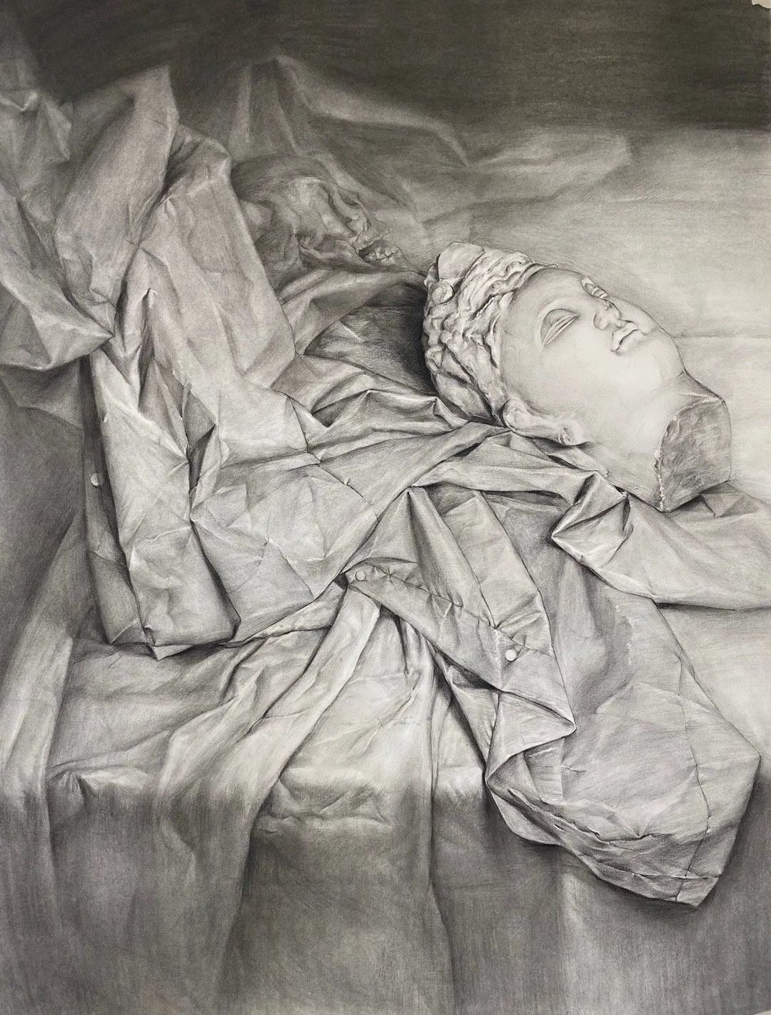 虚实&传说中素描的“虚实变化”,应该就是这样的!