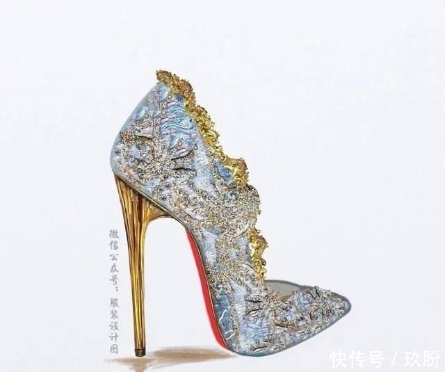 灵感|以服装为设计灵感设计出来的高跟鞋（50例高跟鞋效果图）！