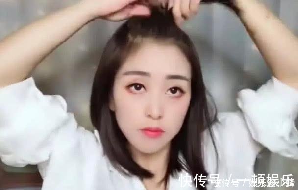 马尾|“高马尾”过时了,最近火了一款“拯救油头”的发型,简单好学!