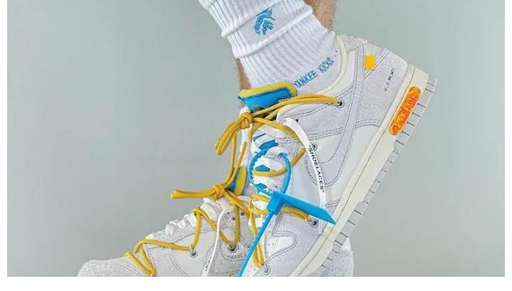 OW x Dunk「the 50」编号 34曝光；NBA x AF1最新联名登场