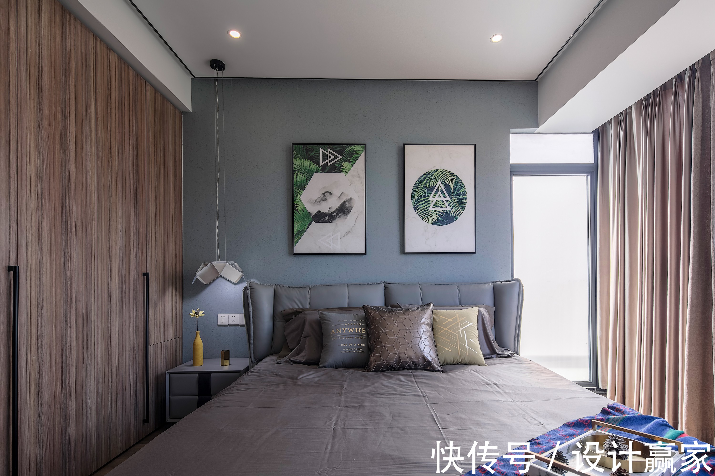 黑白茶几|240㎡花园洋房，88万打造的精英人士家，满是低调的奢华