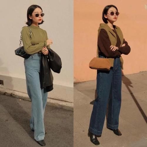 155cm女生教科书式穿搭，看起来像165cm，时髦又好看，值得借鉴