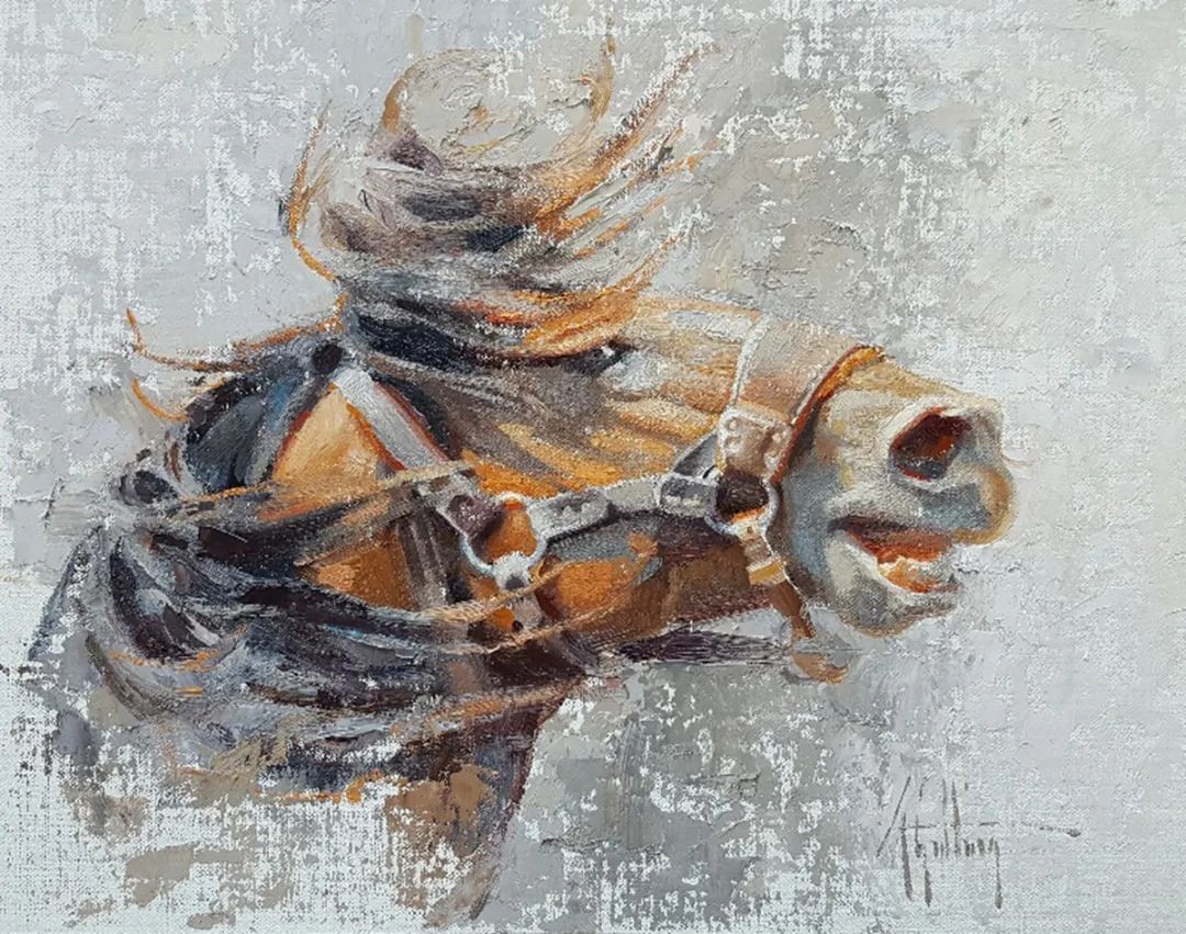 画家|美国90后美女画家,画马堪称一绝!