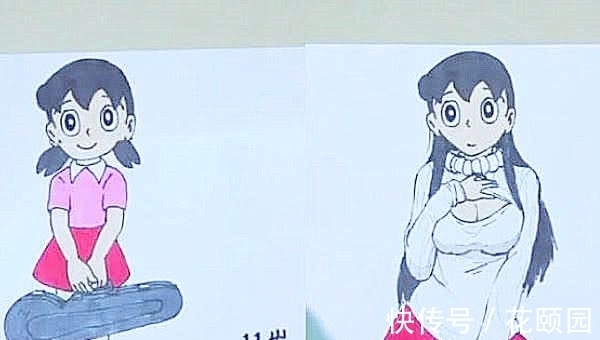 黑长直|十年前VS十年后,静香变身黑长直大姐姐,看见柯南原谅我笑了