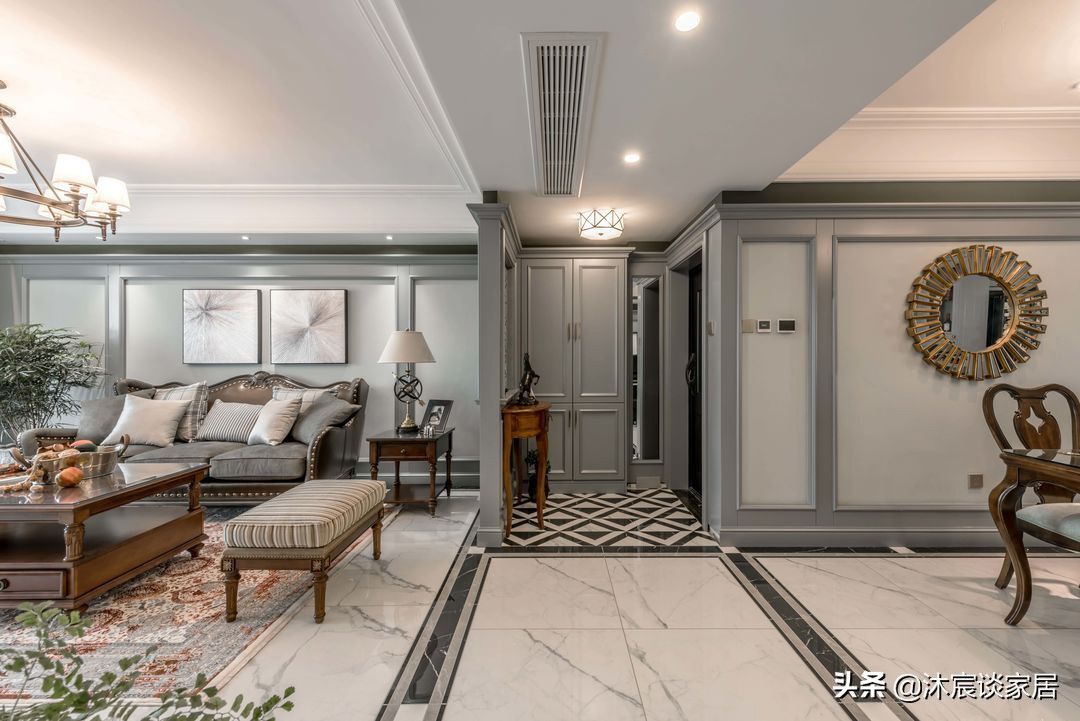 美式|她不要“网红”风格,新家装成经典美式风,随处可见的优雅与浪漫