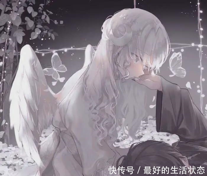 动漫头像:世间美好有三美食美酒占一半,你是剩下另一半