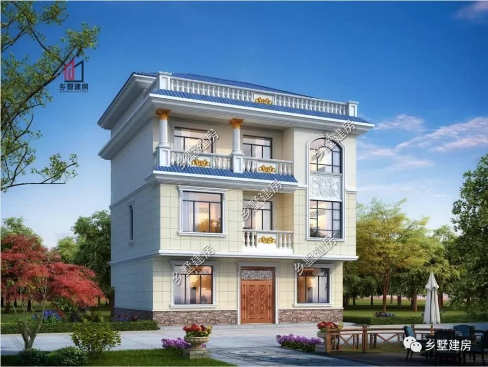 娱乐|农村四层别墅设计,大露台+娱乐室,占地10X8米年轻人也喜欢