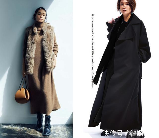 同色系+一点白，是冬天很时髦有品的一组配色公式