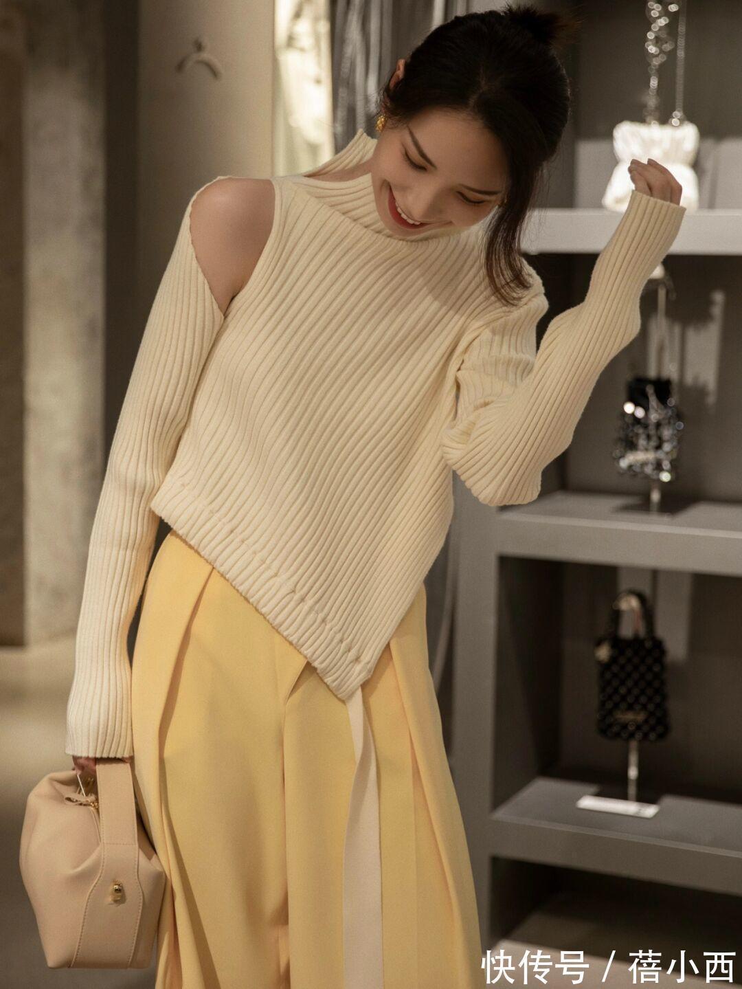 博主|针织衫穿出“奶奶辈”的感觉?来看这位博主的穿搭,全是实用干货