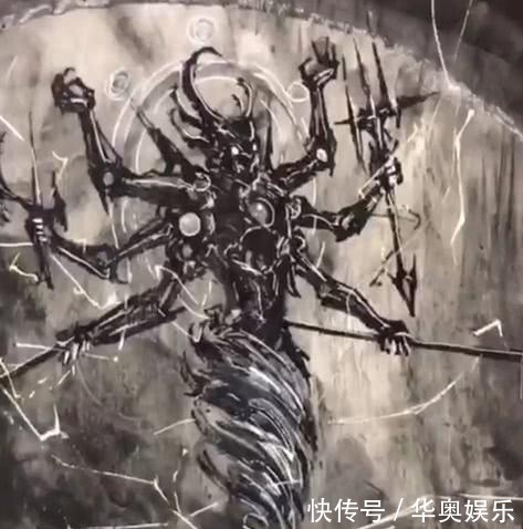 画作@美术生画“一张不能近看的画”，当镜头接近时，网友：细节魔鬼