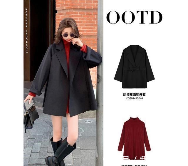 羽绒服 秋冬马丁靴穿搭示范来啦!甜酷、A飒的感觉太爱了!