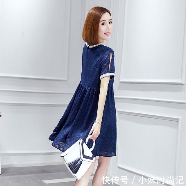 连衣裙 身材微胖的女生,怎么迅速提升气质?一套时髦大码连衣裙告诉你