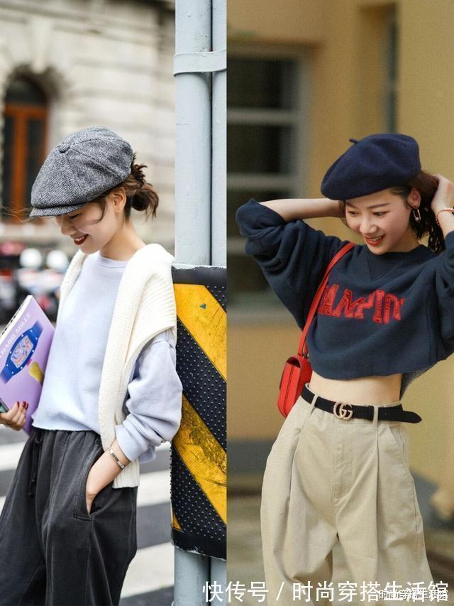 冬天穿卫衣,这样来挑选、搭配,简约大方又气质,适合40岁女人穿