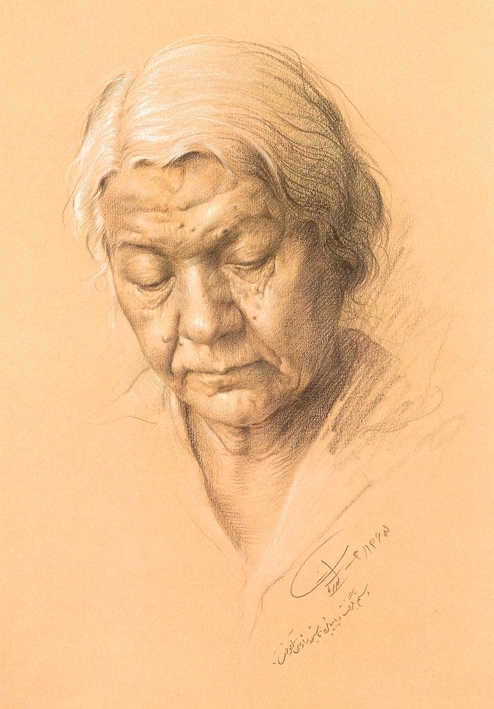 艺术家!伊朗艺术家莫提.Katouzian 素描作品欣赏