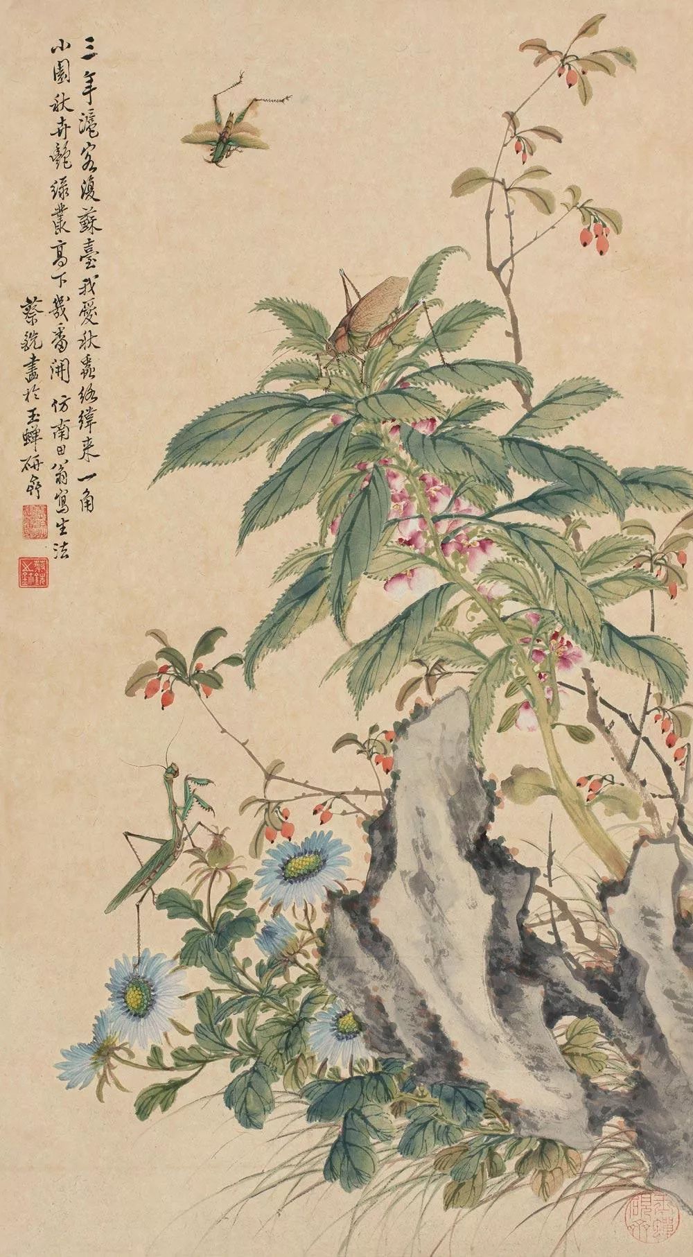 代表作品|蔡铣：因生计行医，因兴趣画画