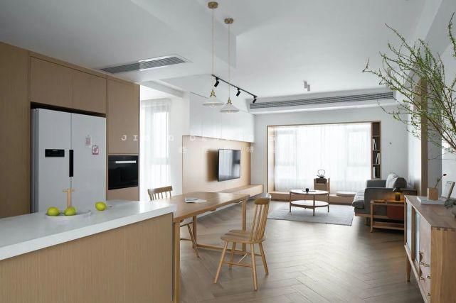 衣帽间!巧用玄关,引入西厨岛台,打造LDK式客餐厨的日式氛围家