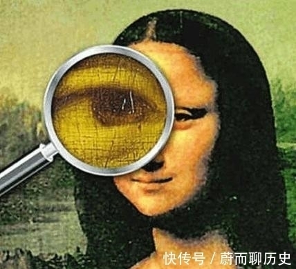 左眼!《蒙娜丽莎》放大50倍后,右眼会看见这2个字,左眼字迹引争议