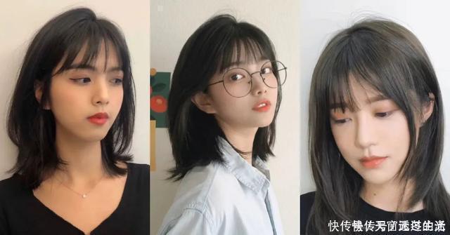 欧腻|长发妹也会爱的短发造型!2020年韩系俏皮‘桃花剪’中短发推荐