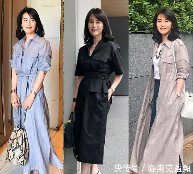 勤风|有肚子的中年女人,记住这些通勤风穿搭技巧,时髦显瘦有气质
