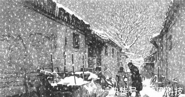 胡同#用铅笔画的胡同!笔法细腻逼真,像老照片一样!