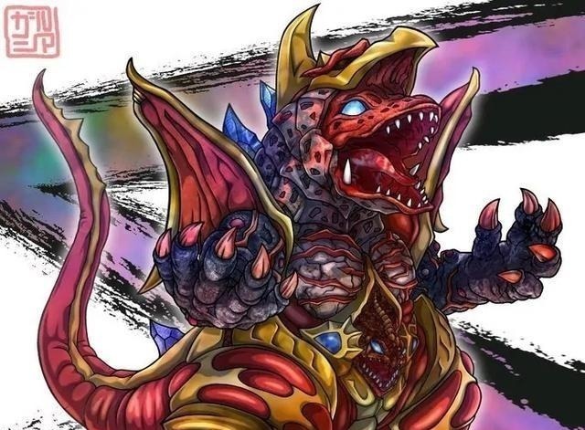 三帝王|泽塔奥特曼中的六个怪兽,合体魔王兽杰庞顿和三帝王很帅气