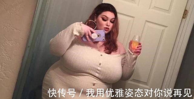 厌食症|300多斤胖妞大吃大喝，想要胖到500斤，粉丝提供食物！