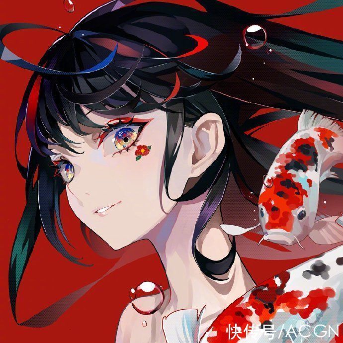 l这位画师笔下的妹子太戳我了,又爱又怕她们一口吃掉我