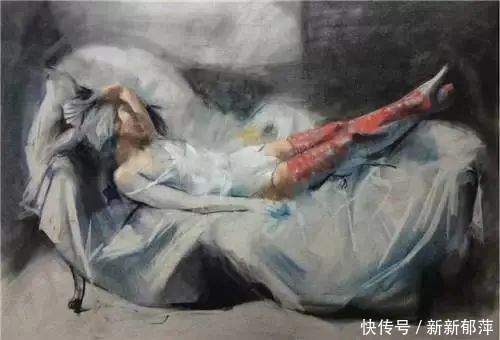 衬布#这位老画家笔下的人物身材,女人看了都羡慕!