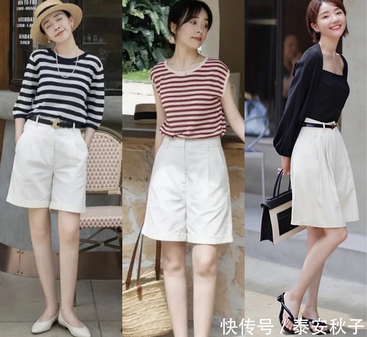经典|不管多大年纪的女人,8月穿上经典“小白裤”:都会优雅到骨子里