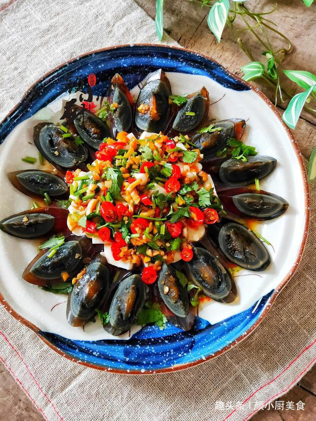 散花|切皮蛋时,万万别直接下刀切,多加这一步,不沾刀、不散花