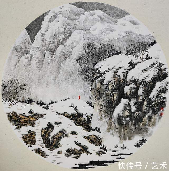 中国人民大学@深邃冷逸 高华超迈 ——王珂珊冰雪山水画读后