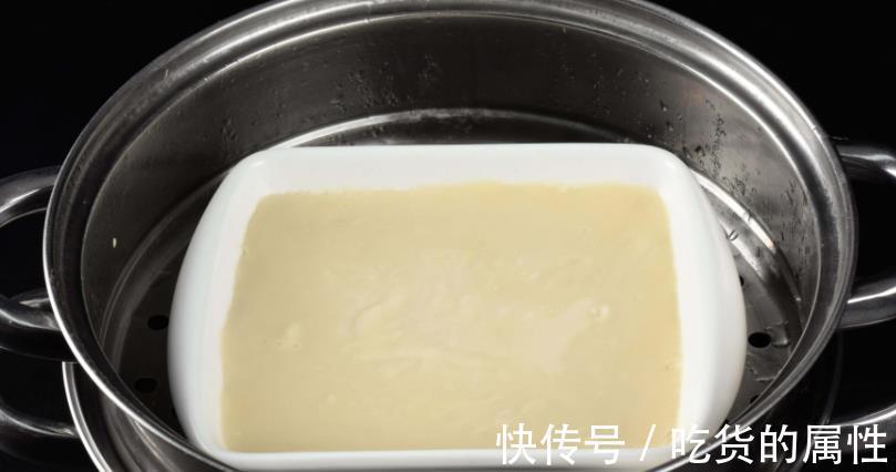 美味|美味甜品:北海道拉丝年糕,口感软糯,奶香十足,还会拉丝哦